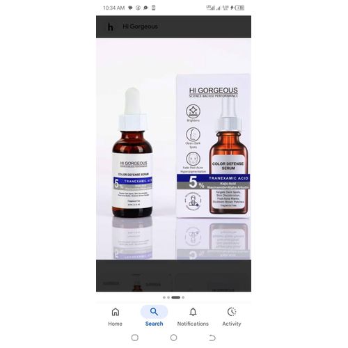 5% Tranexamic acid (serum)