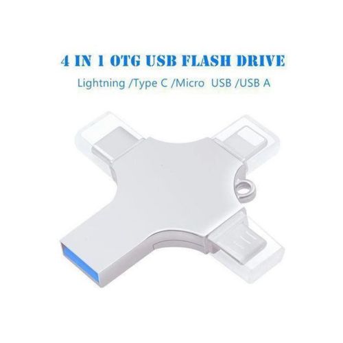 4 IN 1 Multi-Function USB 3.0 Phone Flash Driver Memory 128GB
