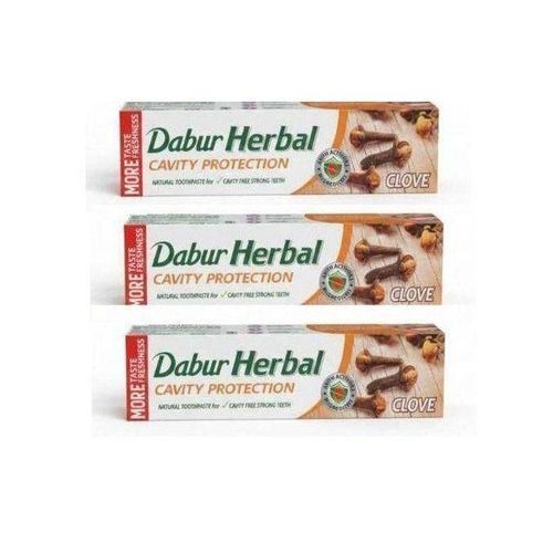 Herbal Clove Toothpaste – Prevents Cavities & Tooth Decay..3pcs