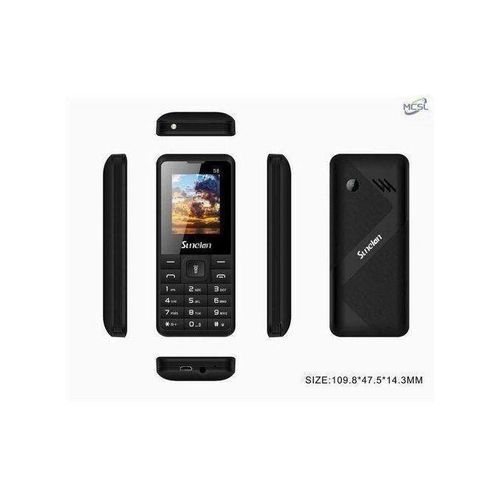 S8 1.8 Screen Phone, Dual SIM, Game, Camera, Dual Sim- Black