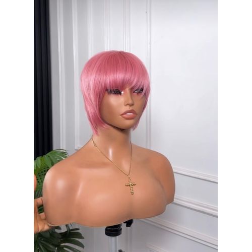 Pink Pixie Cut Wig