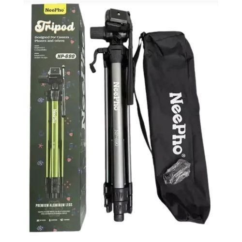 NeePhoNP-690 Professional Camera Tripod Stand For DSLR(Pink, Supports Up to 2 kg)