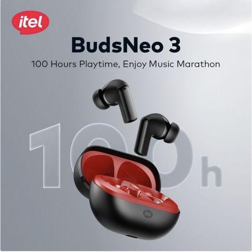 Buds Neo 3 – Super Bass, ENC, Bluetooth 5.3, 1OO Hours Playtime