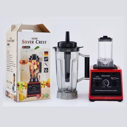 DoubleCup HeavyDuty SilverCrest HighPower Blender-10,000Watt