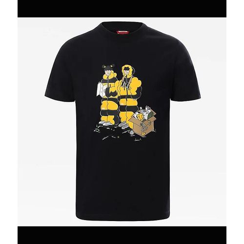 Y S/S Graphic Tee - TNF Black Him Suit Print