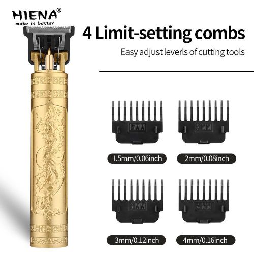 Plastic black electric hair clipper fast hair cutting T-shirt for home use as a gift for men