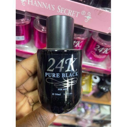 Long Lasting (24K PURE BLACK FOR MEN) EDP - 50ml