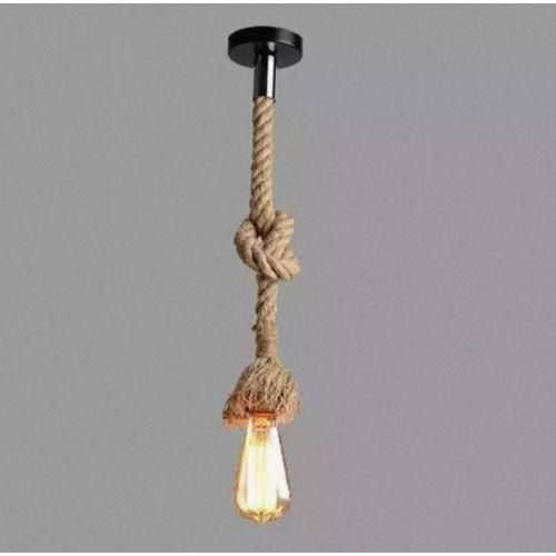Vintage Rope Pendant Chandelier Lighting with 1pcs bulb