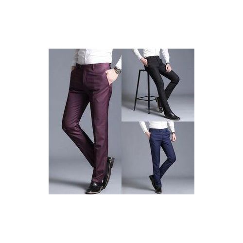 3IN1 SMART CORPORATE PLAIN SUIT TROUSER FOR MEN
