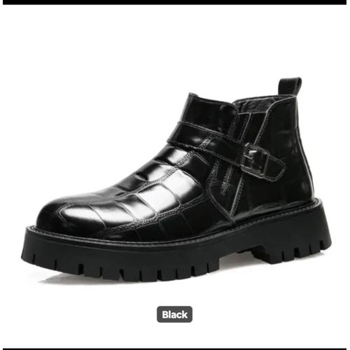 Vangelo luxe Chelsea buckle boot
