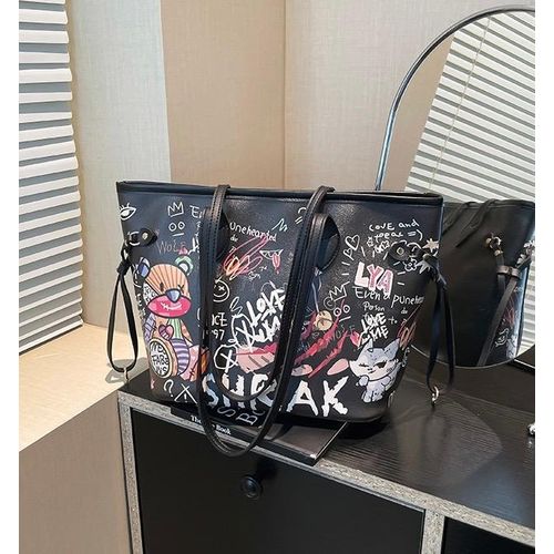 Premium Quality Black Ladies Leather Shoulder Bag