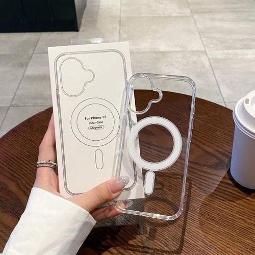 IPHONE 17 Magsafe Transparent Back Case
