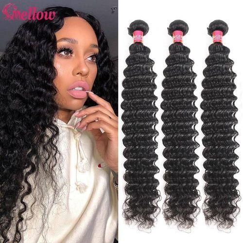 Deep Wave Bodywave Virgin Hair Weave Full Bundles