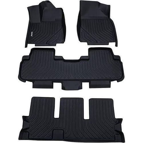 Car Floor Mat TPE Rubber Foot Mat Highlander 2003-2018 7seaters