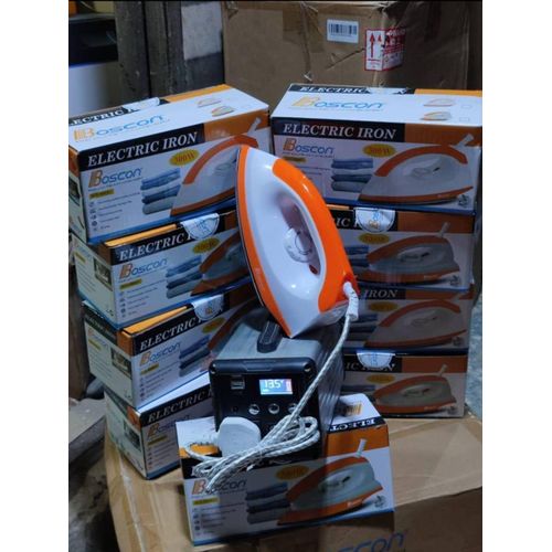 300W Non-Stick Dry Electric Iron with Adjustable Temperature - Low Power
