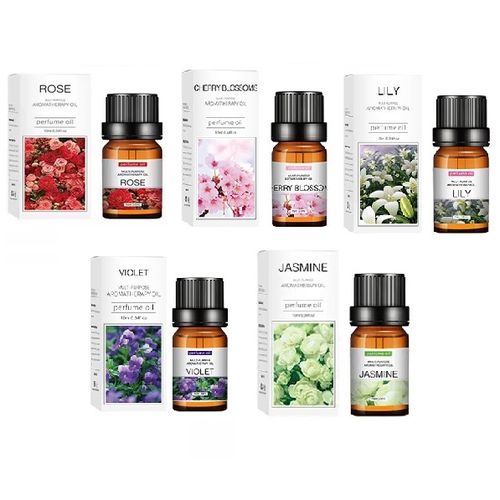 Plant Scented Diffuser Massage Aromatherapy Oil- X 5