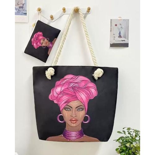 Tote 2 in 1 Lightweight Handbag- Miss Talibau
