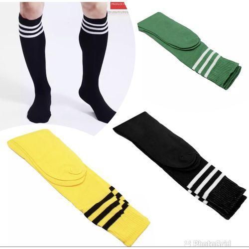 3 PAIRS KNEE HIGH SPORT SOCCER BREATHABLE SOCKS
