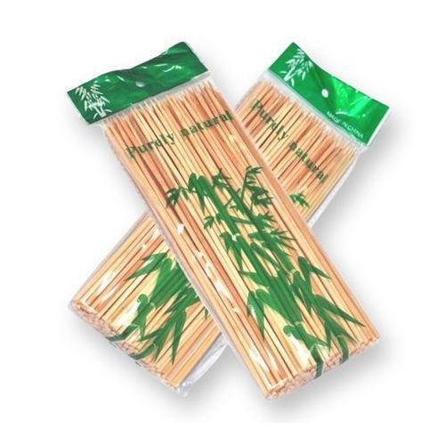 100PCS Premium Bamboo Skewers – Wooden BBQ & Kebab Sticks