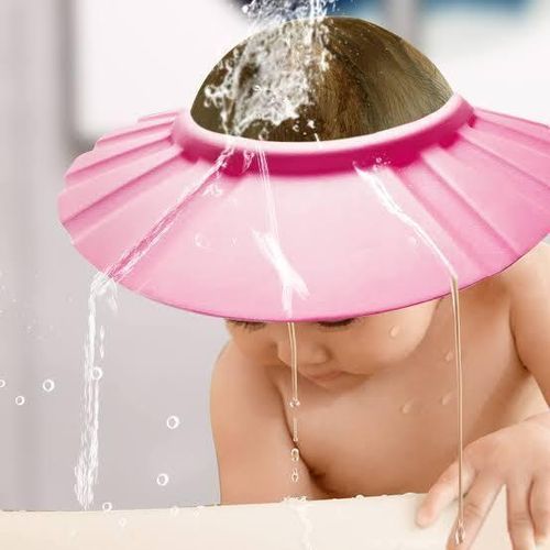 Adjustable Baby Eye Protector Bath Cap