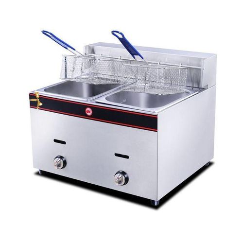 Deep Fryer Gas Double Tank