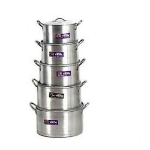 5 Big Set Cooking Pot 5B- 5Pcs (Tower)