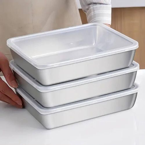 3-Tier Stackable Food Storage Containers