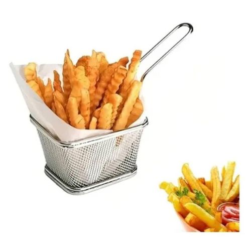 Mini wire serving basket / French fry serving basket