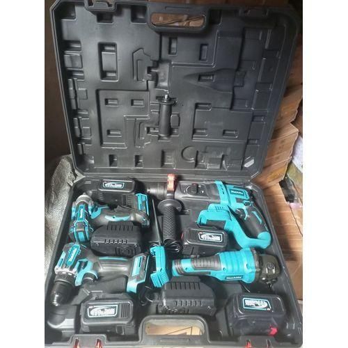 Makita 4 In1 Cordless Battery Combo Kit Drill Machine, Grinder
