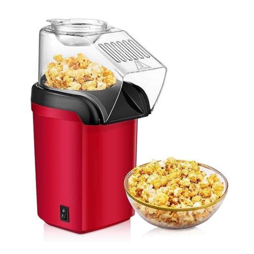 Hot Air Popcorn Maker Machine – Oil-Free Electric Popcorn Popper for Home, Fast Healthy Snack Maker