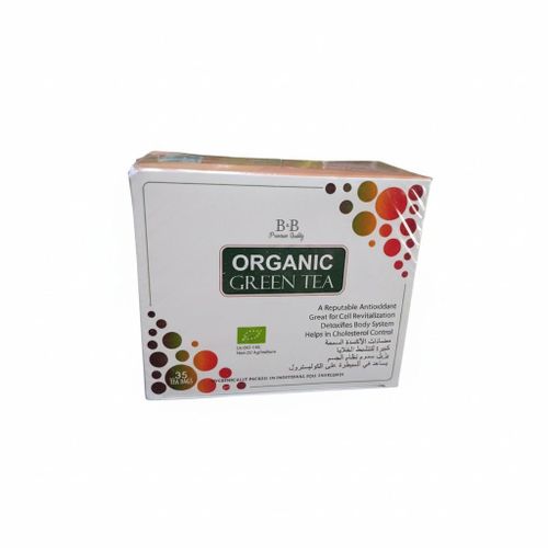 PREMIUM Quality ORGANIC Green Tea - 100% Organic