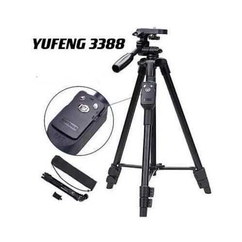 3388 Mobile Tripod Stand For Phones And Camera With Bluetooth Remote 5ft