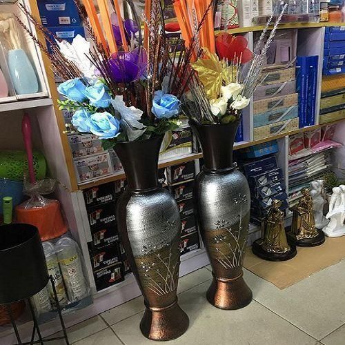Polished Wood Flower Vase Large Size