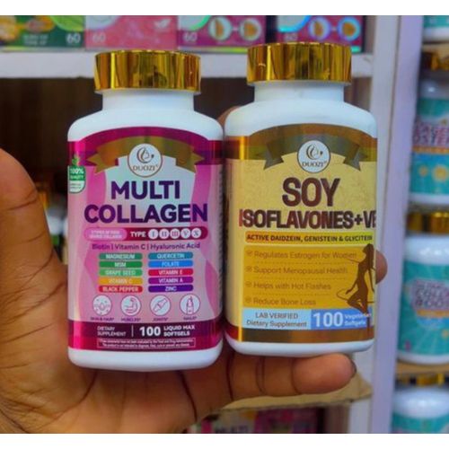 SOY ISOFLAVONES+VE & MULTI COLLAGEN capsule 2pcs