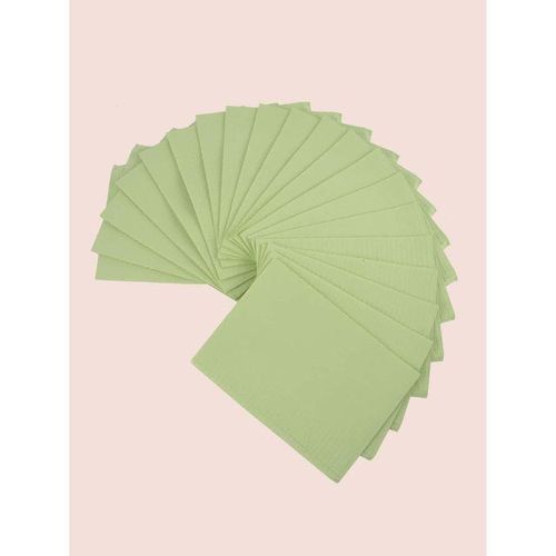 Towels 20pcs Paper Disposable 3 Ply Foldable Table Mat Nail Tips Art Waterproof Pad For Salon