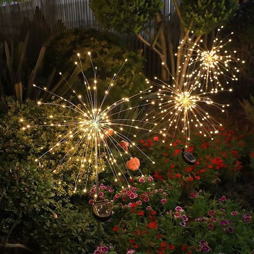 Light,1 Pack 150 LED Solar Garden LightsOutdoor fairydecoration, flower beds, flower pots, balconies, terraces, holiday decorations