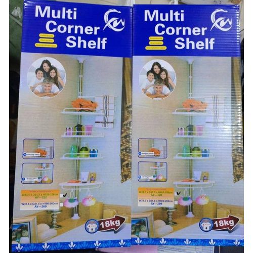 MULTIPURPOSE 4-TIER CORNER SHELF