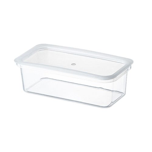 2pcs Plastic Drawer Organizer Transparent Frosted Texture Storage Tray for Home Closet Cabinet CupboardRectangle NO5119