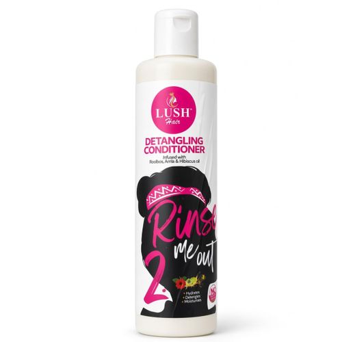 Detangling Conditioner Infused With Rooibos, Amla & Hibiscus Oil for Hydration, Moisturizing & Easy Detangling