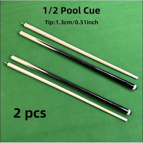2pcs Snooker Stick - Premium Universal English Snooker Cue – Smooth Stroke Control & Exceptional Feel for Competitive Club Play. 2pcs