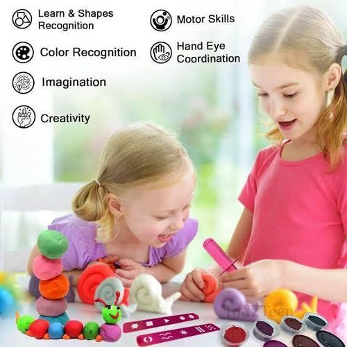 DIY Creativity/ Cognitive Modeling Clay Plasticine Mould-able Playdough Montessori Kids Toy