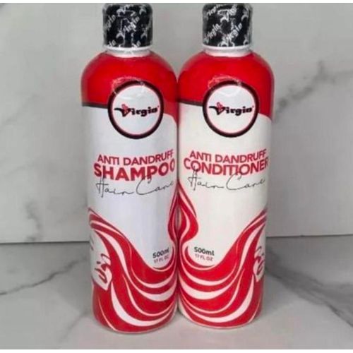 Virgin-hair-fertizer shampoo and conditioner