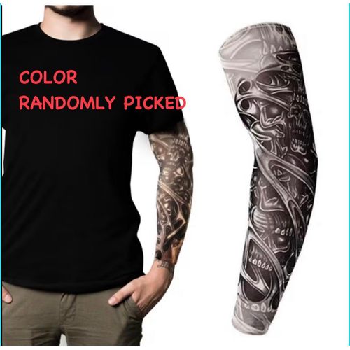 Multi color 2 pcs / 0ne pair Tattoo arm sleeves elastic sunshade arm sleeve