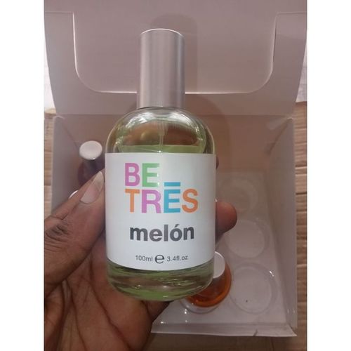 BE_TRES PERFUME (MELON) 100ML 2 Pcs