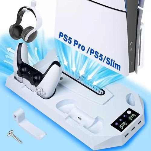 PS5SlimPro Universal gaming console multifunctional cooling bracket charging base