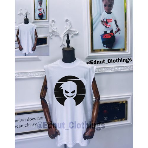 Daredevils White Armless Tshirt