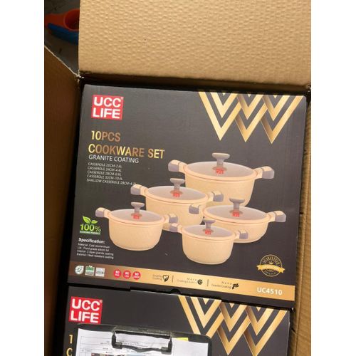 10 pcs Unique granite pot