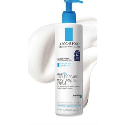 Lipikar AP+ Triple Repair Moisturizing Cream face & Body Lotion For Extra Dry Skin With Shea Butter & Niacinamide Moisturizer Gentle Face & Body cream