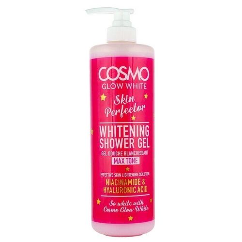 Cosmo Glow White Skin Perfector Brightening Shower Gel.
