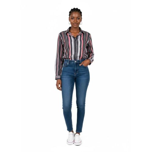 Women's Black Striped Shirt